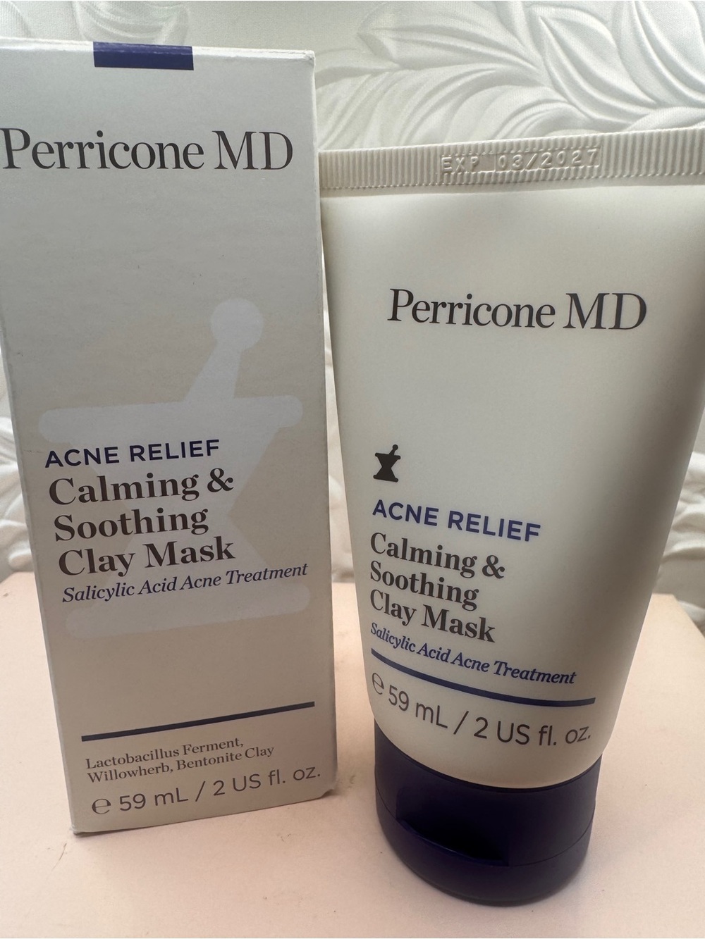 Perricone Md acne relief calming & soothing clay mask acne treatment